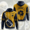 Notre Dame Fighting Irish Zip Hoodie 3D