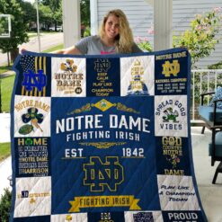 Notre Dame Fighting Irish Quilt