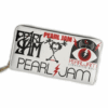 Pearl Jam Leather Zip Organizer Wallet