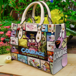 Courage The Cowardly Leather Handbag