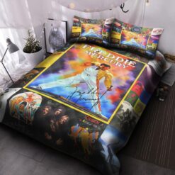 Freddie Mercury Queen Quilt Bedding Set