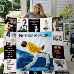 Freddie Mercury Queen Love Quilt