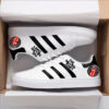 The Rolling Stones White Skate Shoes