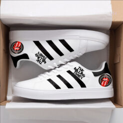 The Rolling Stones White Skate Shoes