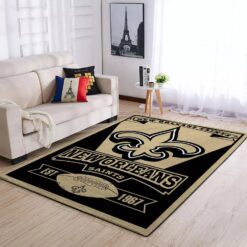 New Orleans Saints Area Rug