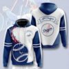 Los Angeles Dodgers A 1 Zip Hoodie 3D