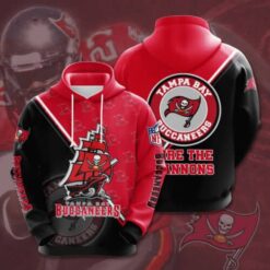 Tampa Bay Buccaneers 1 Zip Hoodie 3D