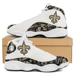 New Orleans Saints Lover Jordan 13 Shoes