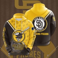 San Diego Padres Hoodie 3D