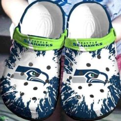 Seattle Seahawks Soft Clogs