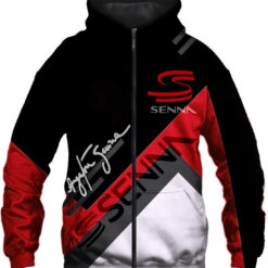 Ayrton Senna Fleece Jacket 8