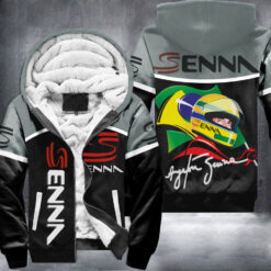 Ayrton Senna Fleece Jacket 4