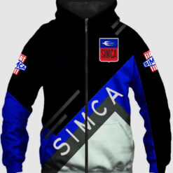 Simca Car Zip Hoodie 2