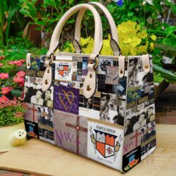 Simple Minds Leather Handbag