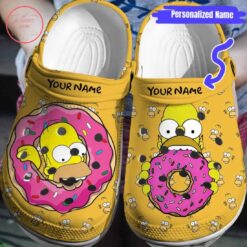 The Simpsons Custom Lover Soft Clogs