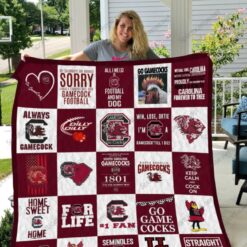 South Carolina Gamecocks 3 Quilt