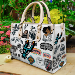 San Antonio Spurs Leather Handbag