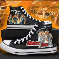 Status Quo High Top Shoes 2