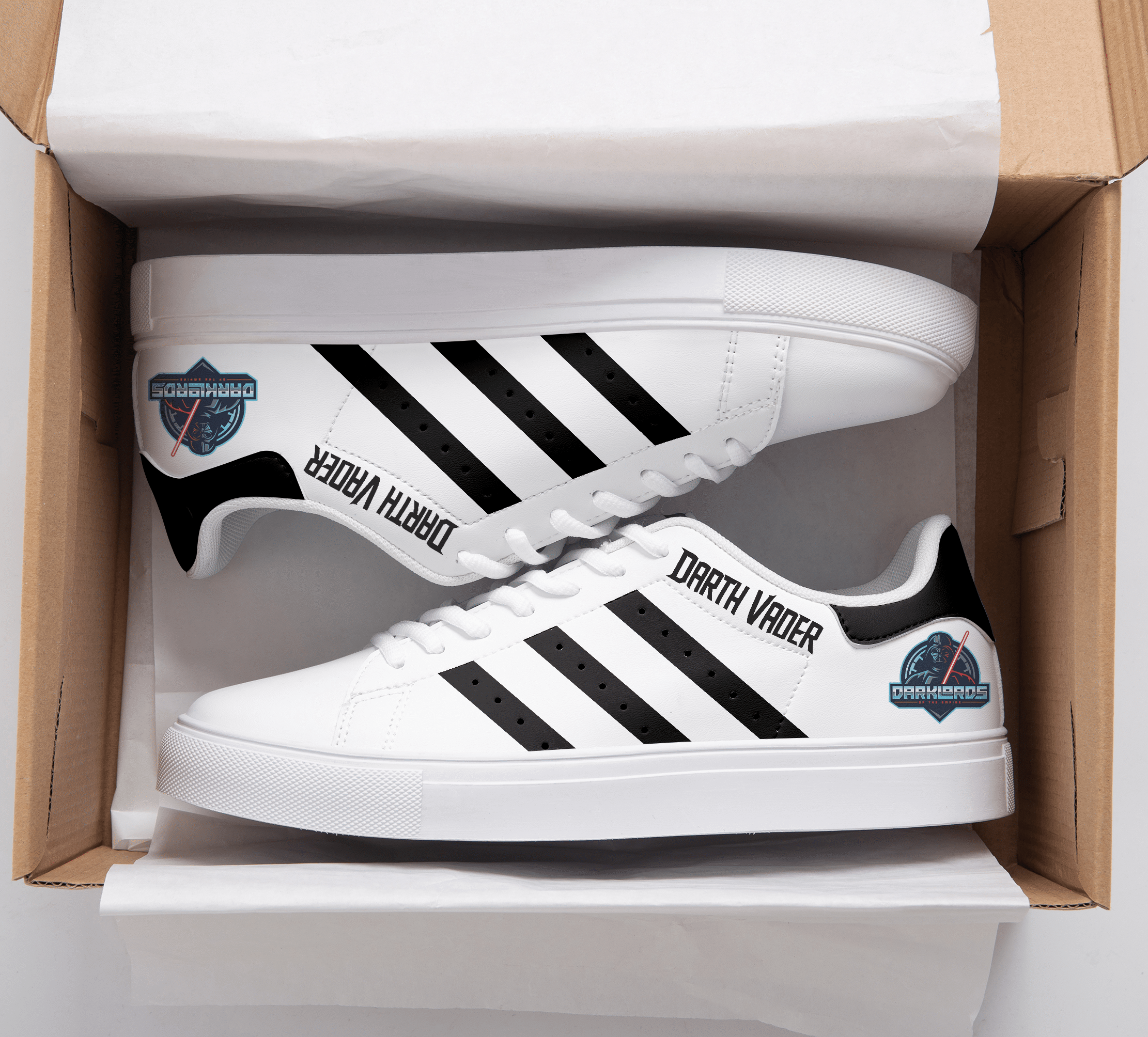 Darth Vader Stan Smith Shoes 1 Darth Vader Stan Smith Shoes