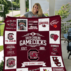 South Carolina Gamecocks 1 Quilt