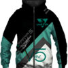 Sebastian Vettel Zip Hoodie 3D 2