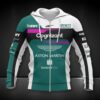 Aston Martin Hoodie Zip Hoodie 3D Fleece Jacket