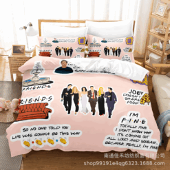 Friends Tv Show Bedding Set