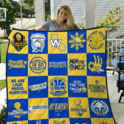 Golden State Warriors 2 Quilt