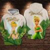 Tinker Bell 2 Zip Hoodie 3D