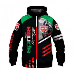 Aprilia Love Zip Hoodie 3D