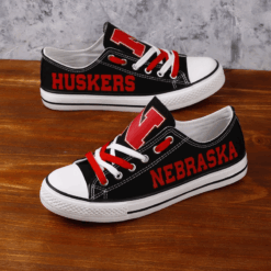 Nebraska Cornhuskers Low Top Shoes