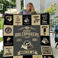 Purdue Boilermakers 3 Quilt