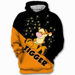 Tigger Winnie The Pooh A 1 Zip Hoodie 3D