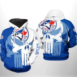 Toronto Blue Jays 1 Zip Hoodie 3D