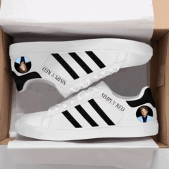 Simply Red Stan Smith Shoes