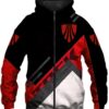 Trek Bike Hoodie Zip Hoodie 1