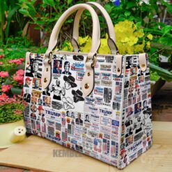 Donald Trump T 1 Leather Handbag