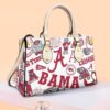 Alabama Crimson Tide G 01 Hand Leather Handbag