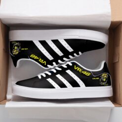 Valentino Rossi Lover Black Stan Smith Shoes