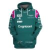 Sebastian Vettel Aston Martin Lover Hoodie 3D