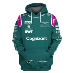 Sebastian Vettel Aston Martin Lover Hoodie 3D