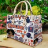 Virginia Cavalier Leather Handbag