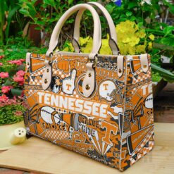 Tennessee Volunteers Hand Leather Handbag
