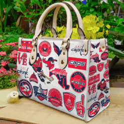 Washington Capitals Leather Handbag