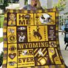 Wyoming Cowboys 1 Quilt
