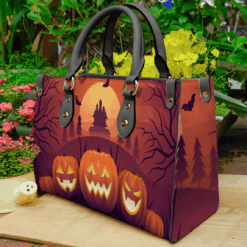 Halloween 2024 Hand Leather Handbag