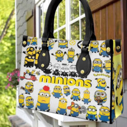 Minions Leather Handbag