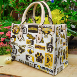 San Diego Padres Leather Handbag