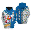 Donald Duck Hoodie Zip Hoodie