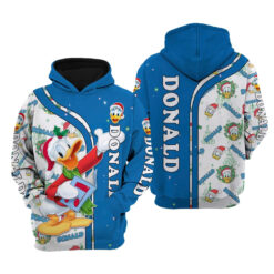 Donald Duck Hoodie Zip Hoodie